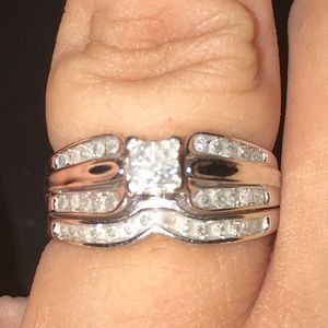 Pre owned wedding set